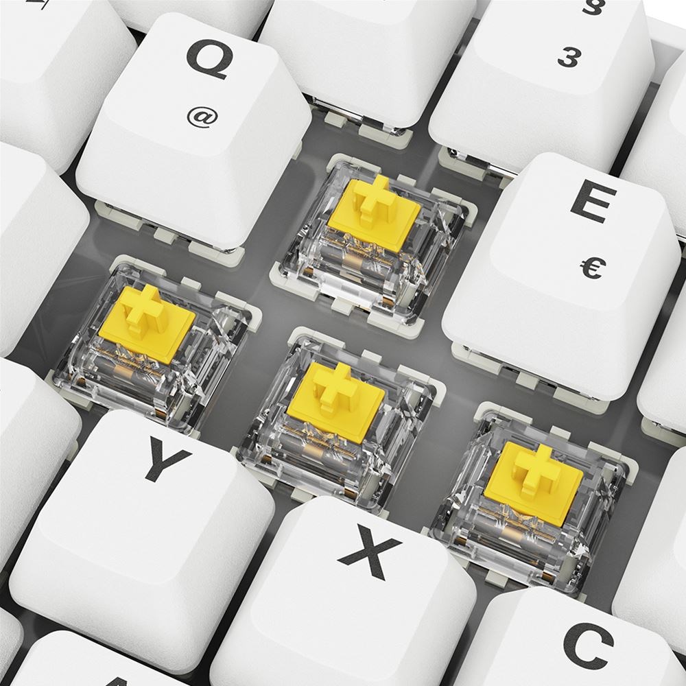Sharkoon SGK50 S4 keyboard Home USB QWERTZ German White - Afbeelding 17