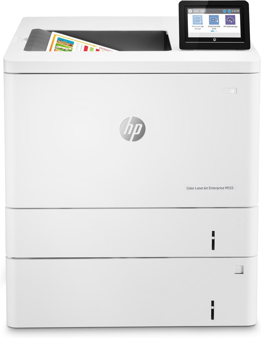 HP Color LaserJet Enterprise M555x, Print, Two-sided printing - Afbeelding 8