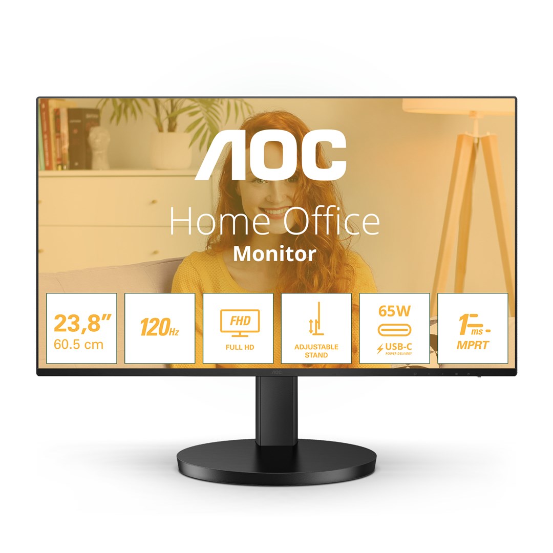 AOC B3 24B3CF2 computer monitor 60.5 cm (23.8") 1920 x 1080 pixels Full HD LED Black - Afbeelding 11