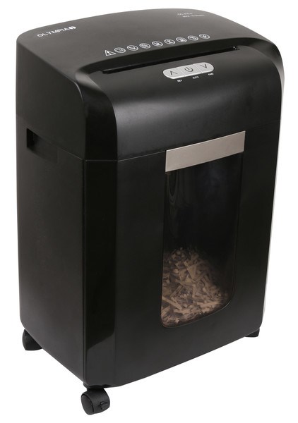 Olympia CC 415.4 paper shredder Cross shredding 65 dB 22 cm Black