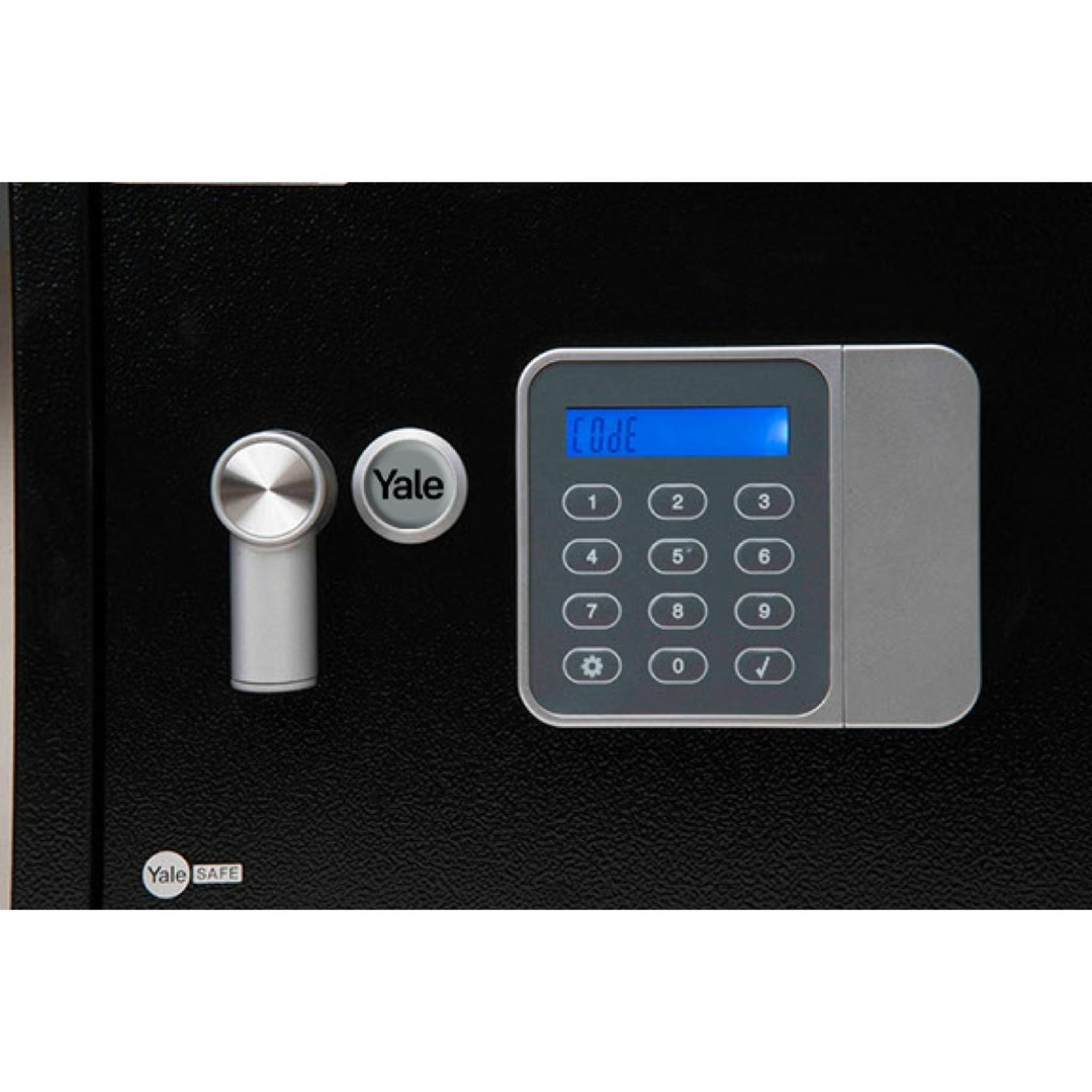 Yale YSG/250/DB2 Free Standing Safe 16 l Steel Black - Afbeelding 7