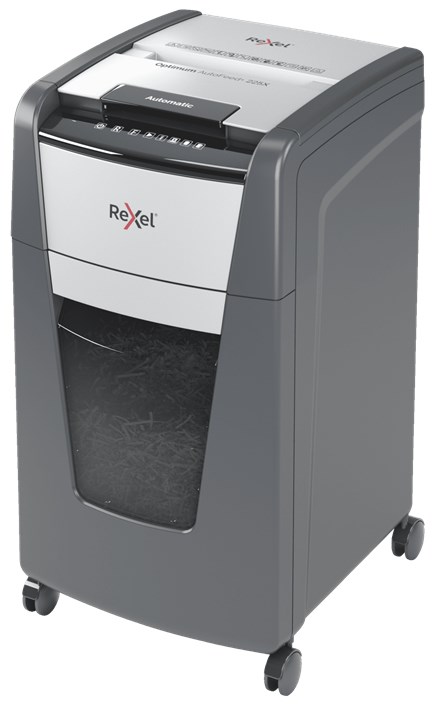 Rexel Optimum AutoFeed+ 225X paper shredder Cross shredding 55 dB 23 cm Black, Grey - Afbeelding 6