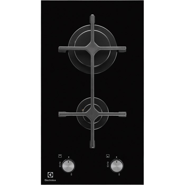 Electrolux EGC3322NVK Black Built-in Gas 2 zone(s) - Afbeelding 4