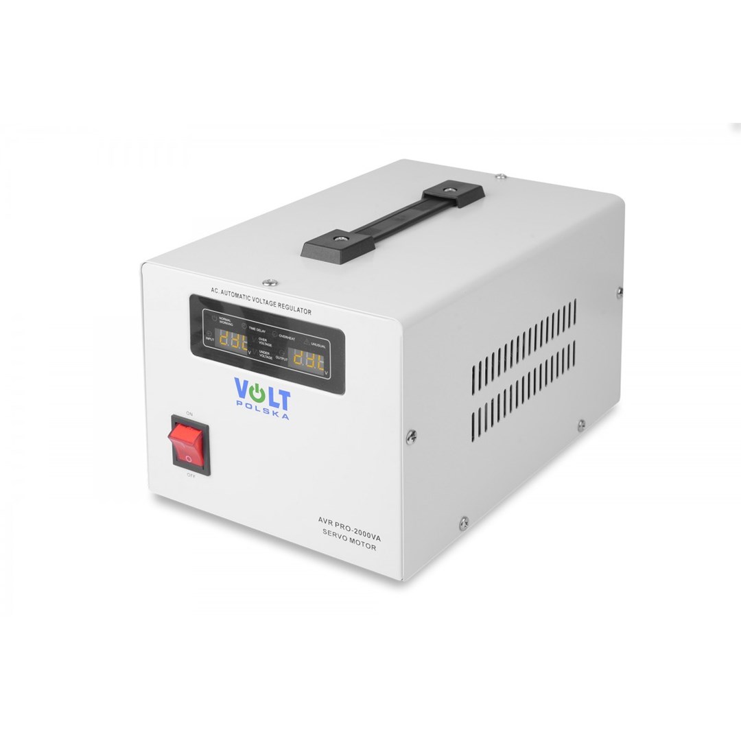 VOLTAGE STABILIZER AVR PRO 2000VA 3% - Afbeelding 3