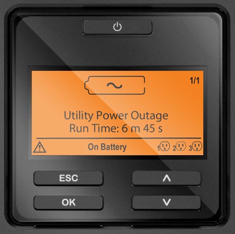 APC Smart-UPS On-Line, 3kVA, Tower, 208V/230V, 6x C13+2x C19 IEC outlets, SmartSlot, Extended runtime, W/O rail kit - Afbeelding 7