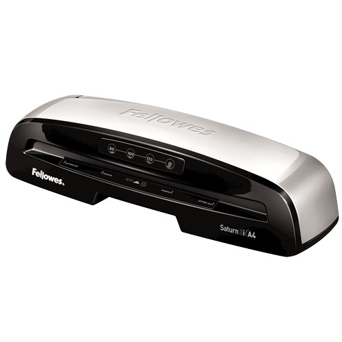 Fellowes Saturn 3i A4 Laminator 300 mm/min Black, Silver - Afbeelding 8