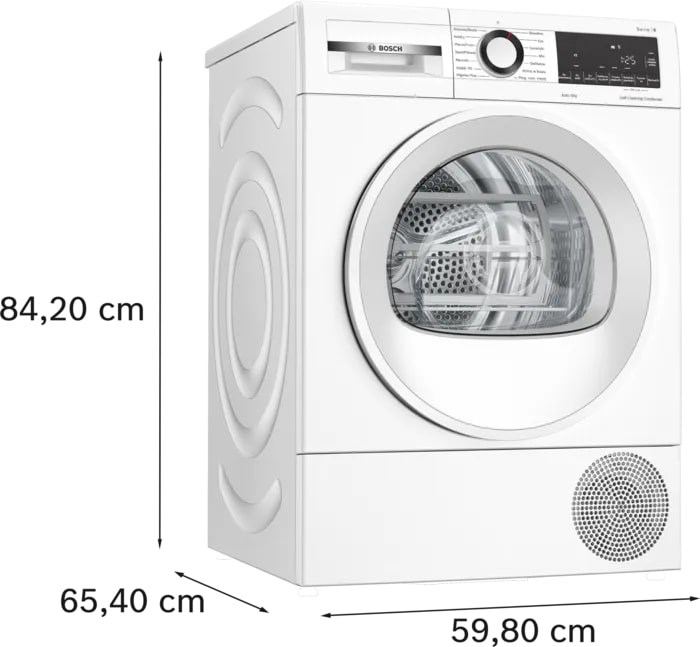 BOSCH WQG145APPL Clothes Dryer - Afbeelding 9