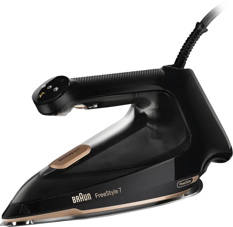 Braun FI 7276 BK FreeStyle 7 Steam iron Black, Gold - Afbeelding 6