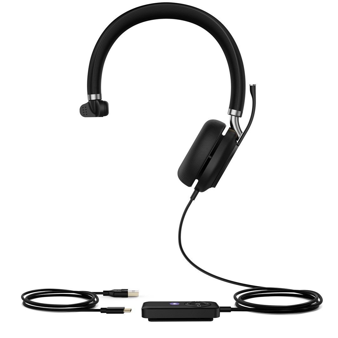 Yealink UH38 Mono Teams -W/O BAT USB-A-USB Wired Headset - Afbeelding 6