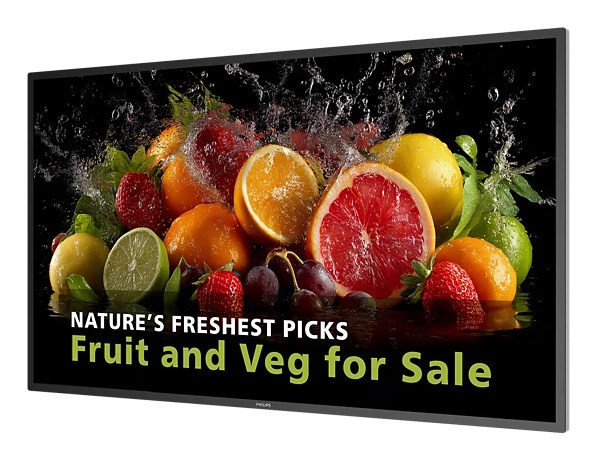 Philips 5000 series 43BDL5050D Digital signage flat panel 108 cm (42.5") LCD Wi-Fi 600 cd/m² 4K Ultra HD Black Built-in processor Android 14 24/7