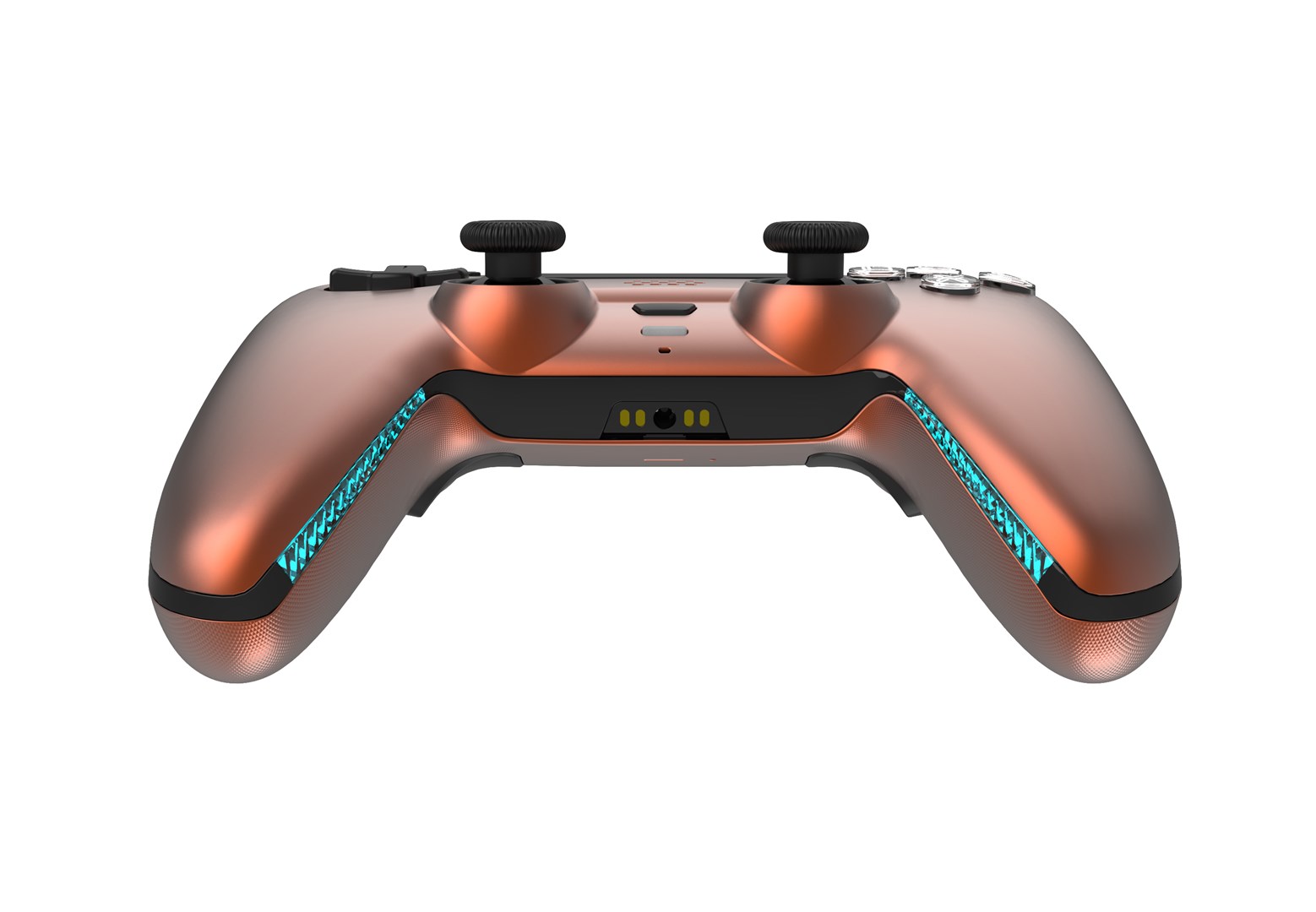 Deltaco Gaming GAM-199-ORANGECOPPER Gaming Controller Orange, Bronze Bluetooth/USB Gamepad PlayStation 5, PC, Android, iOS - Afbeelding 2