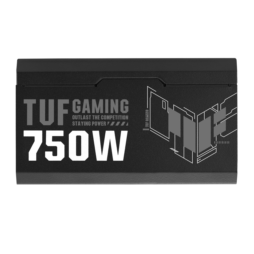 ASUS TUF Gaming 750W Gold power supply unit 20+4 pin ATX ATX Black - Afbeelding 2
