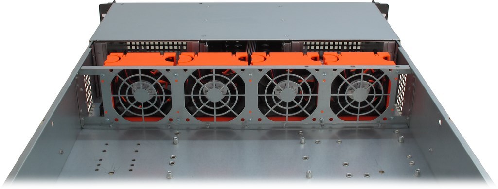 Inter-Tech 2U-20255 Rack Black, Stainless steel - Afbeelding 7