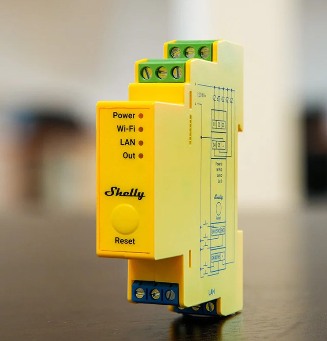 Shelly Pro RGBWW PM Wireless Yellow - Afbeelding 6