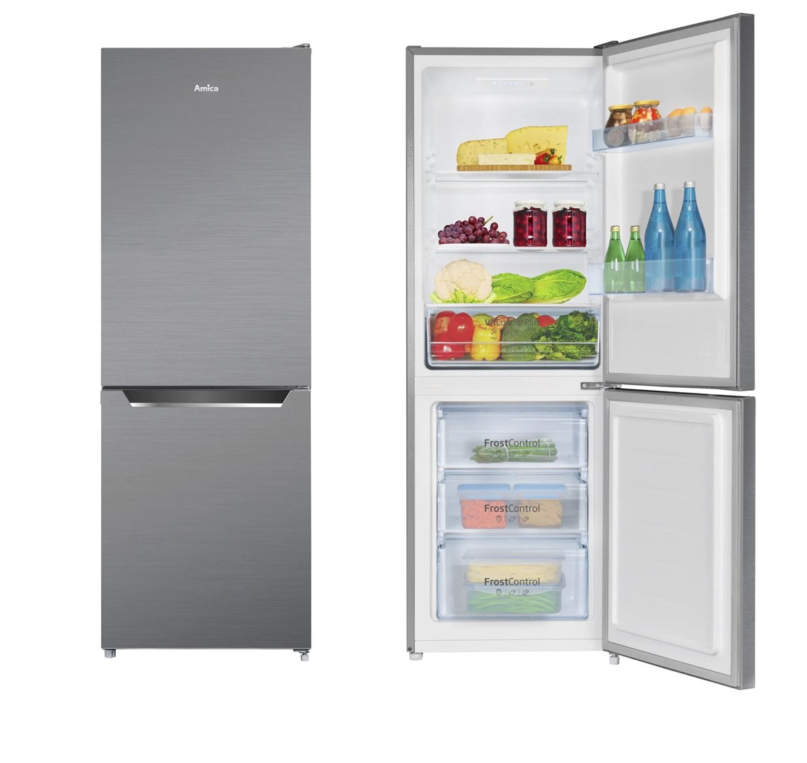 Amica freestanding fridge-freezer FK2425.4UNTX(E) Silver - Afbeelding 3