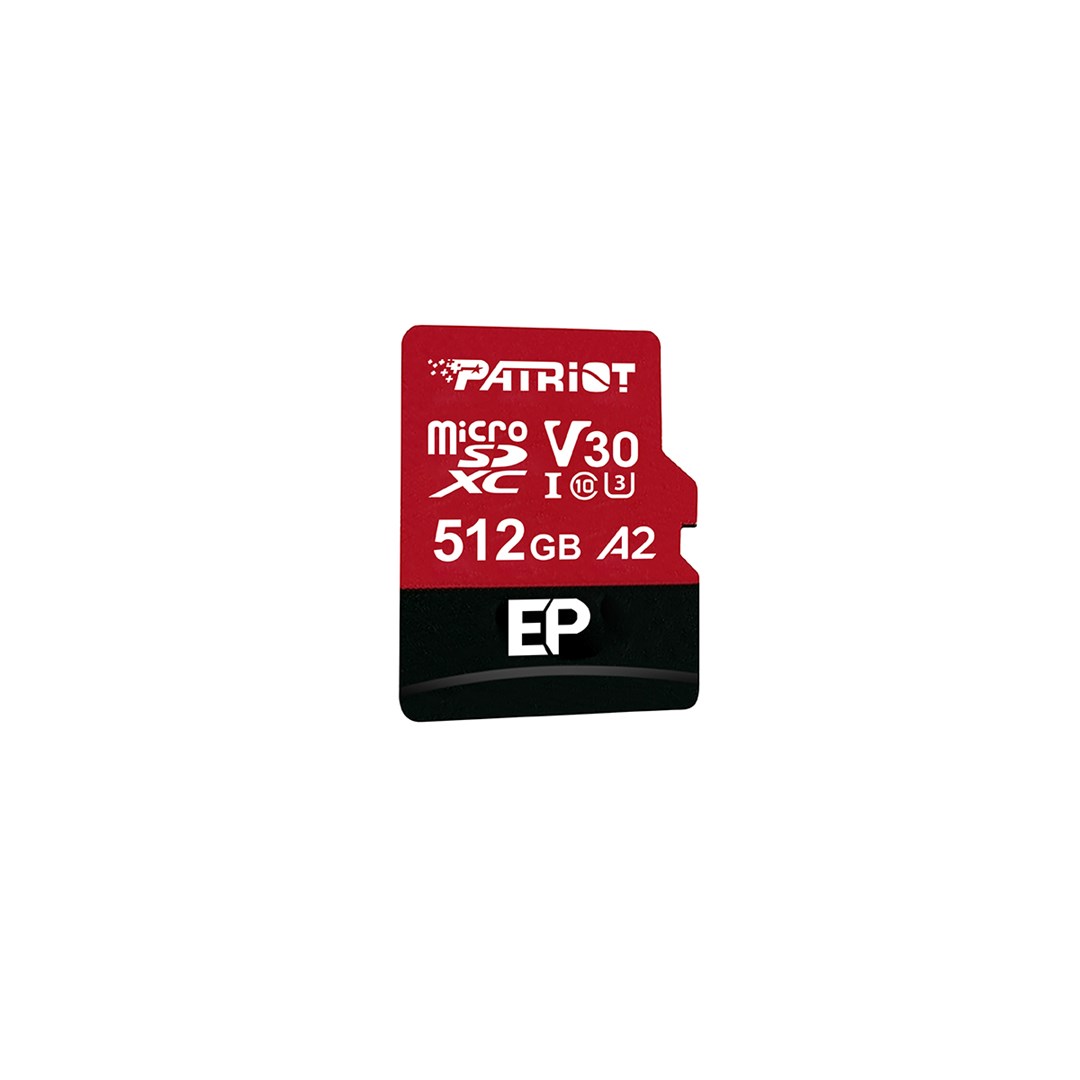 Patriot Memory EP A2 memory card 512 GB MicroSDXC V30 U3 Class 10 (PEF512GEP32MCX) - Afbeelding 4