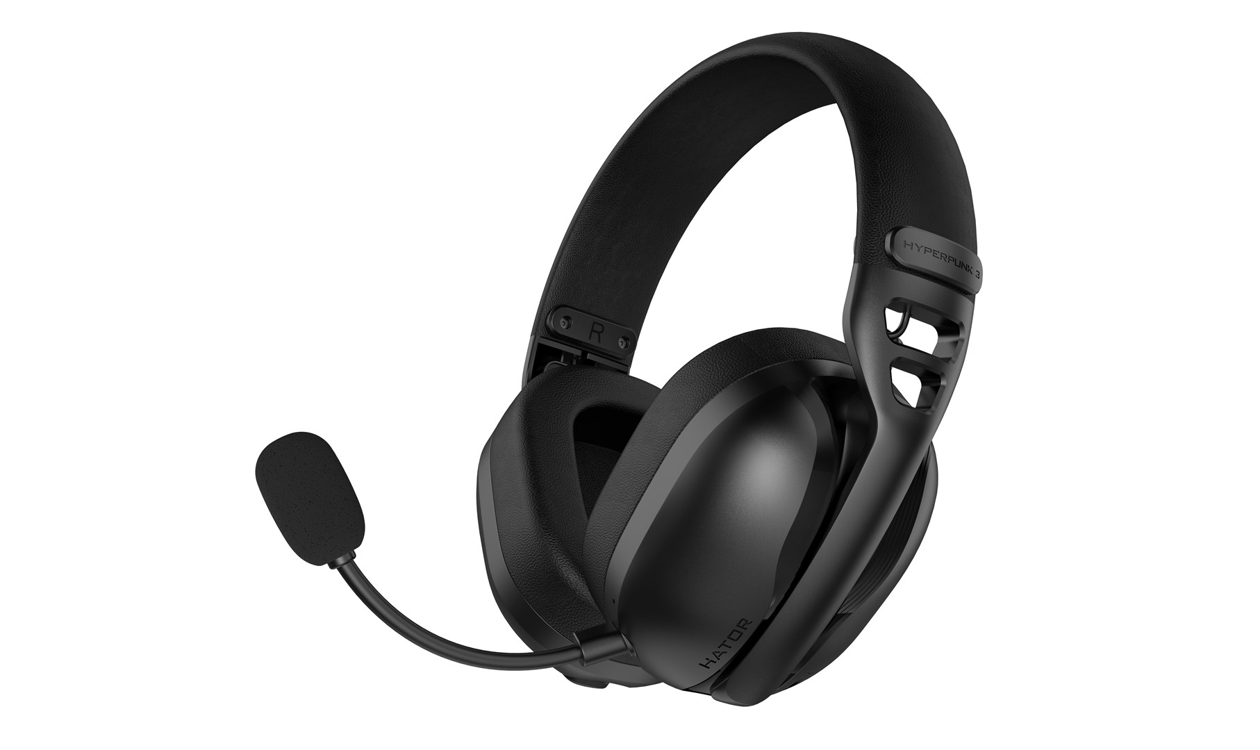 HATOR Hyperpunk 3 Wireless Headset Wired & Wireless Head-band Gaming USB Type-C / USB Type-A Bluetooth Black - Afbeelding 13