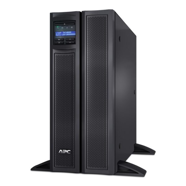 APC Smart-UPS X, Line Interactive, 2200VA, Rack/tower convertible 4U, 208V-230V, 8x C13+2x C19 IEC, SmartSlot, Extended runtime, Short depth