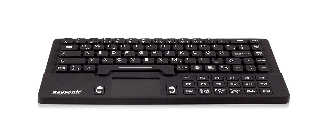 KeySonic KSK-5031IN (DE) keyboard Universal USB QWERTZ German Black - Afbeelding 5