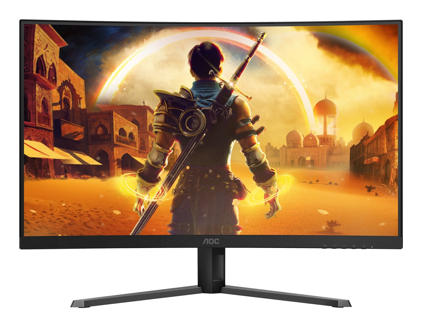 AOC G4 C32G42ZE computer monitor 80 cm (31.5") 1920 x 1080 pixels Full HD LED Black, Red - Afbeelding 4