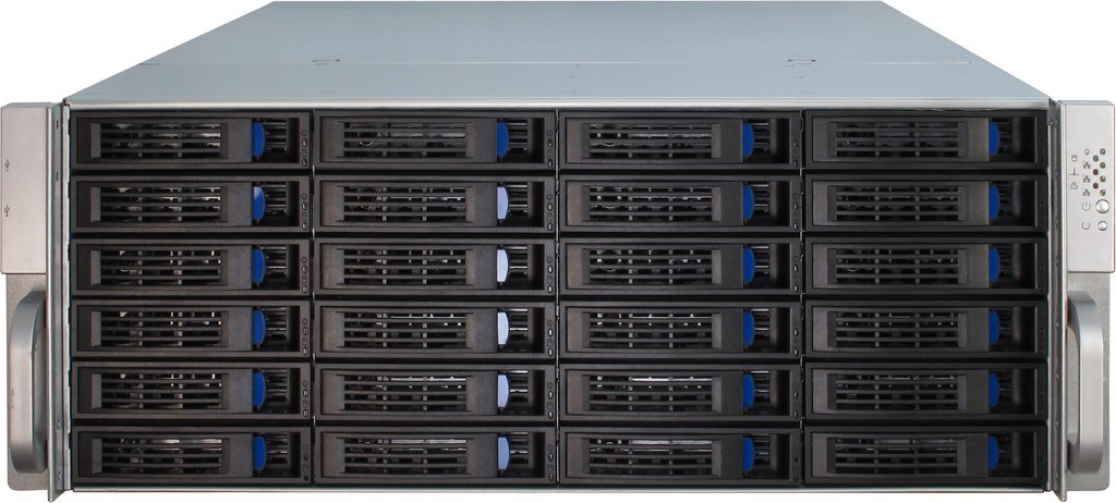 Inter-Tech 4U-4424 Rack Black, Silver - Afbeelding 3