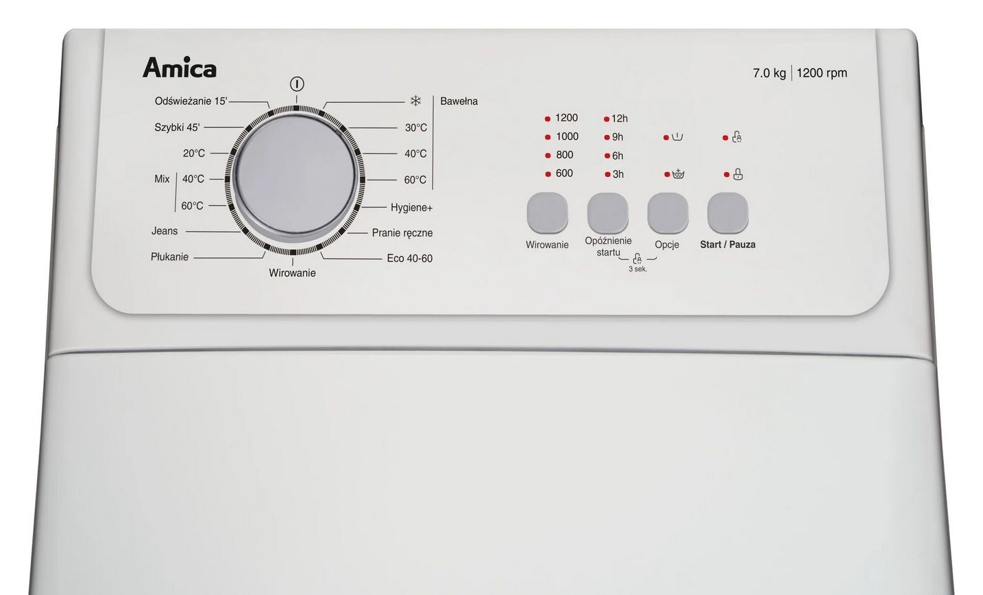 WASHING MACHINE AMICA AGA3T712ANI - Afbeelding 3