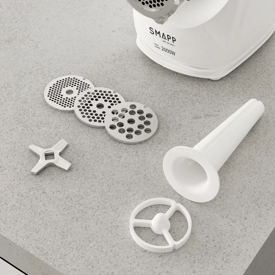 Grinder 489.8 SMAPP White - Afbeelding 4