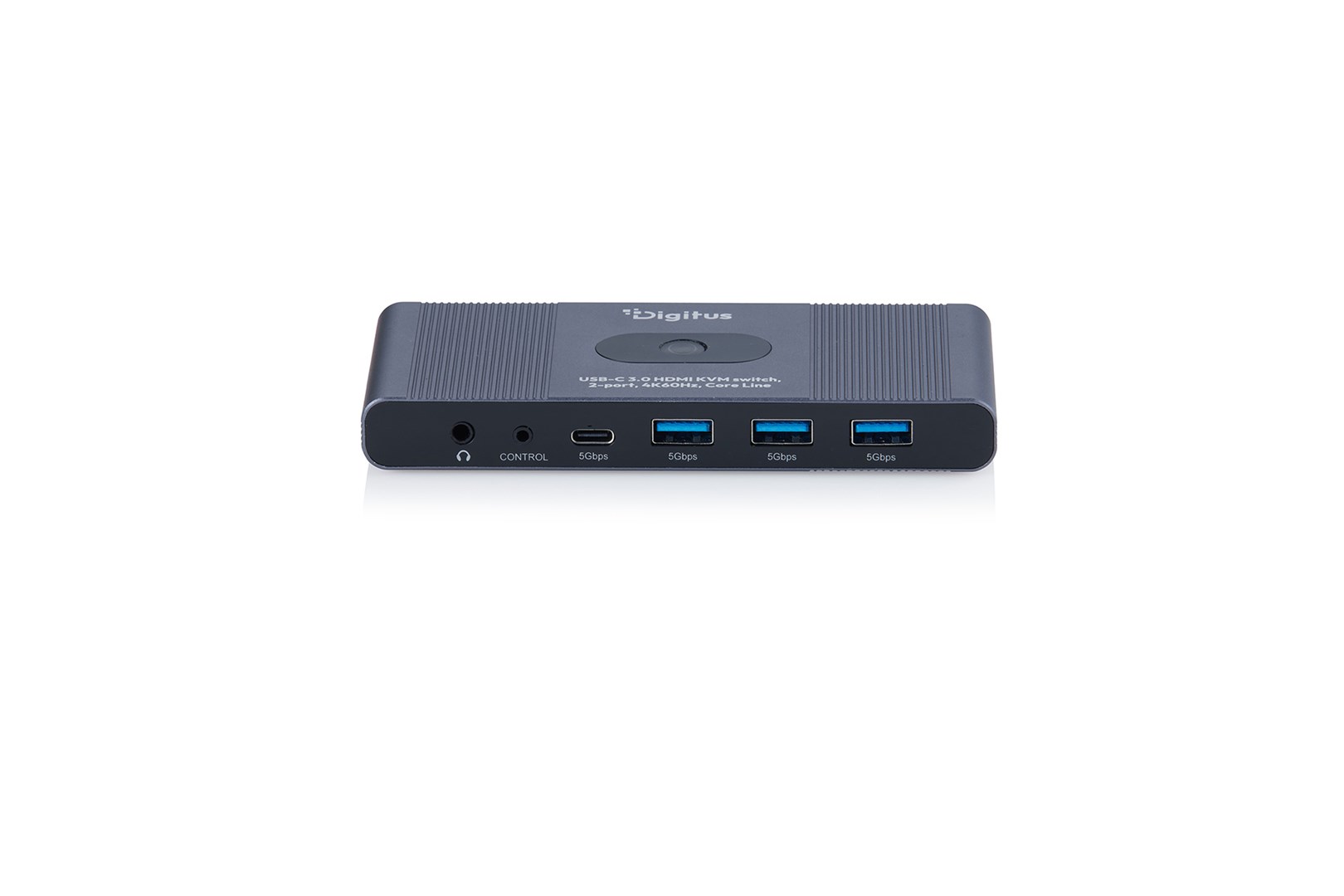 Digitus USB-C 3.0 HDMI KVM switch, 2-port, 4K60Hz, Core Line - Afbeelding 3
