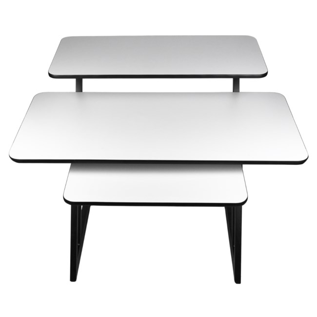 DNA Professional SD3 - Study desk with keyboard shelf, 91.4 cm (black and grey) - Afbeelding 7