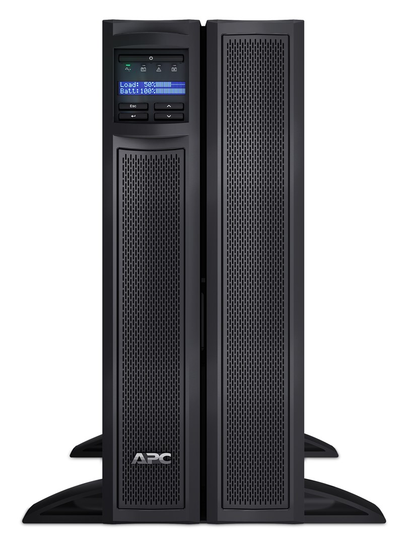 APC Smart-UPS X SMX3000HV - 3000VA, 8x C13 + 2x C19 outlet, USB, expandable runtime, short depth - Afbeelding 3