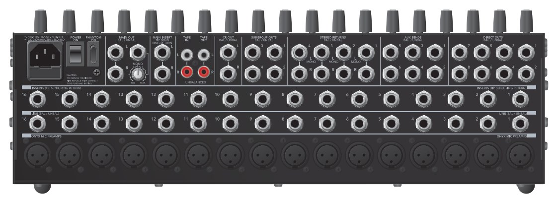 Mackie 1604VLZ4 audio mixer 16 channels 20 - 20000 Hz - Afbeelding 2