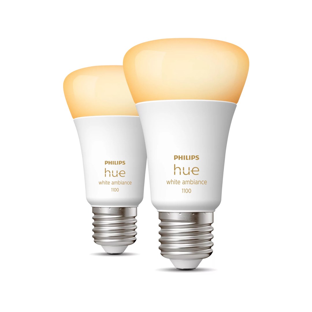 Philips Hue White ambience A60 – E27 smart bulb – 1100 (2-pack) - Afbeelding 5