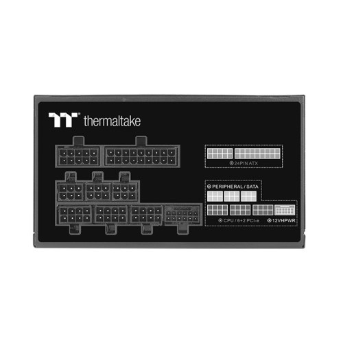 Thermaltake TOUGHPOWER GF A3 power supply unit 650 W 24-pin ATX ATX Black - Afbeelding 6