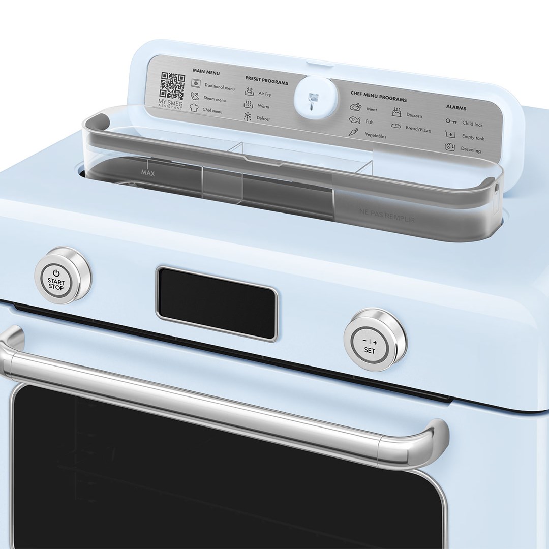 Smeg COF01PBEU steam oven Small Blue Buttons, Rotary - Afbeelding 10