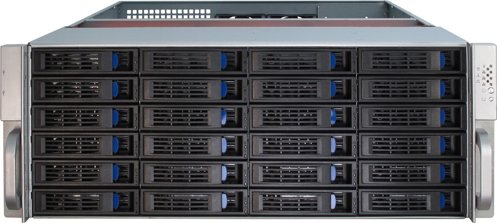 Inter-Tech 4U-4424 Rack Black, Silver - Afbeelding 4