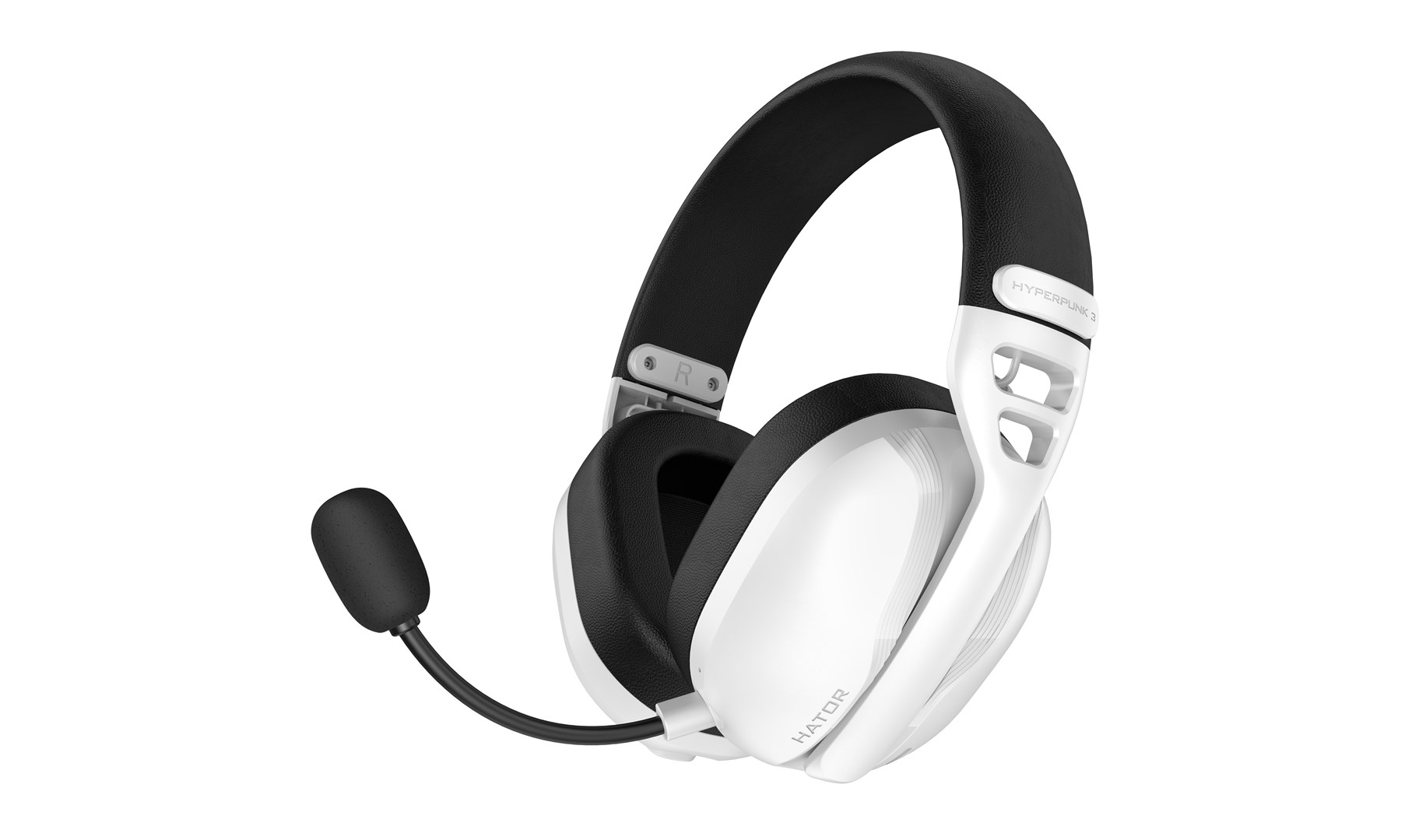 HATOR Hyperpunk 3 Wireless Headset Wired & Wireless Head-band Gaming USB Type-C / USB Type-A Bluetooth White - Afbeelding 13