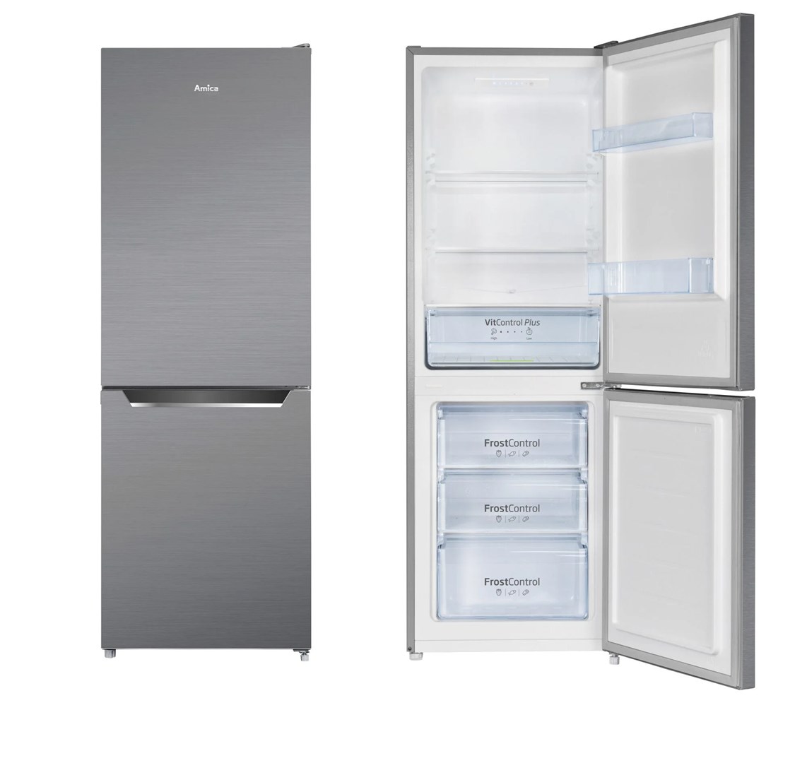 Amica freestanding fridge-freezer FK2425.4UNTX(E) Silver - Afbeelding 5