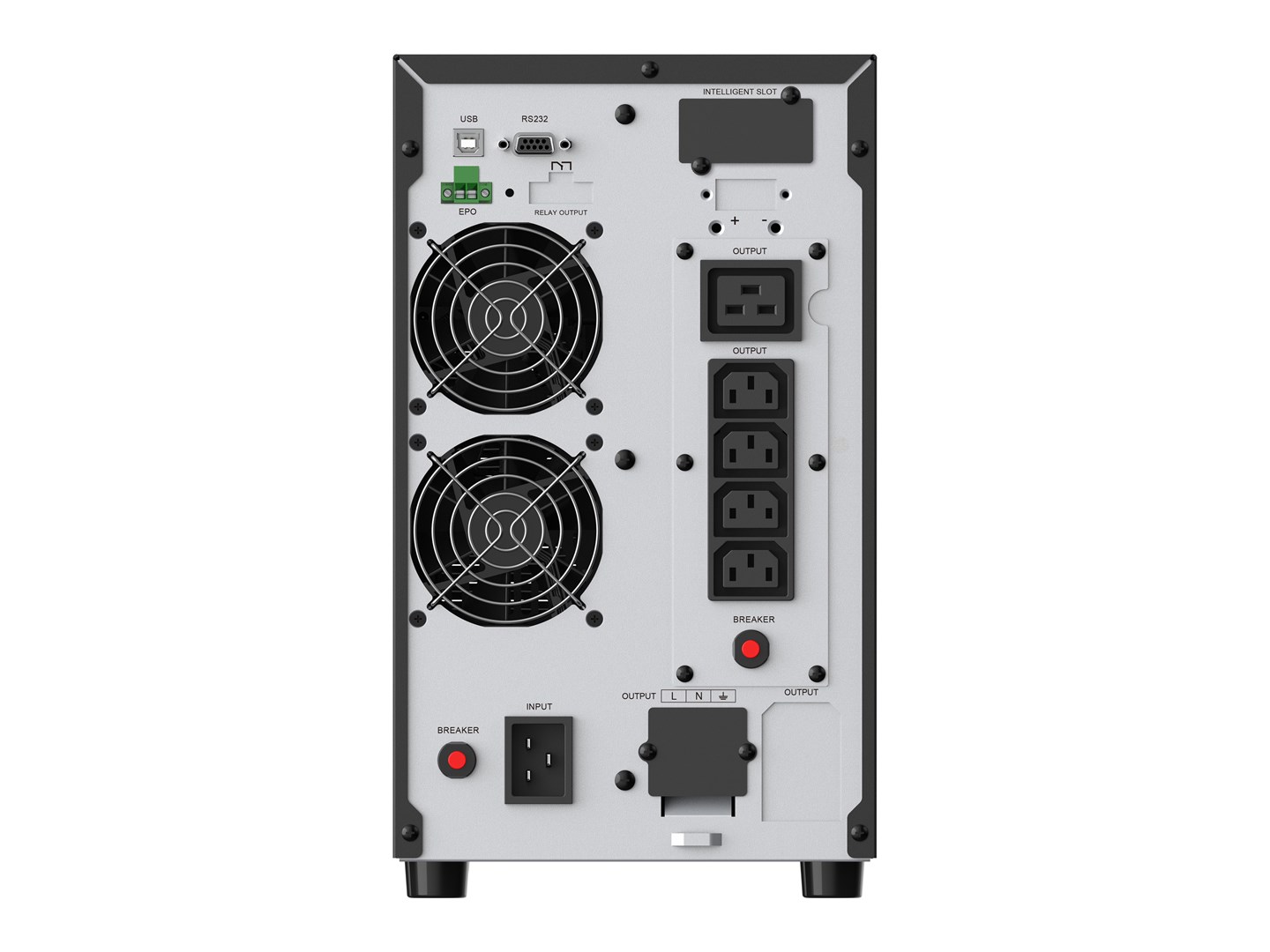 Conceptronic ZEUS52E3K 3000VA 2700W Online Tower UPS, IEC - Afbeelding 3