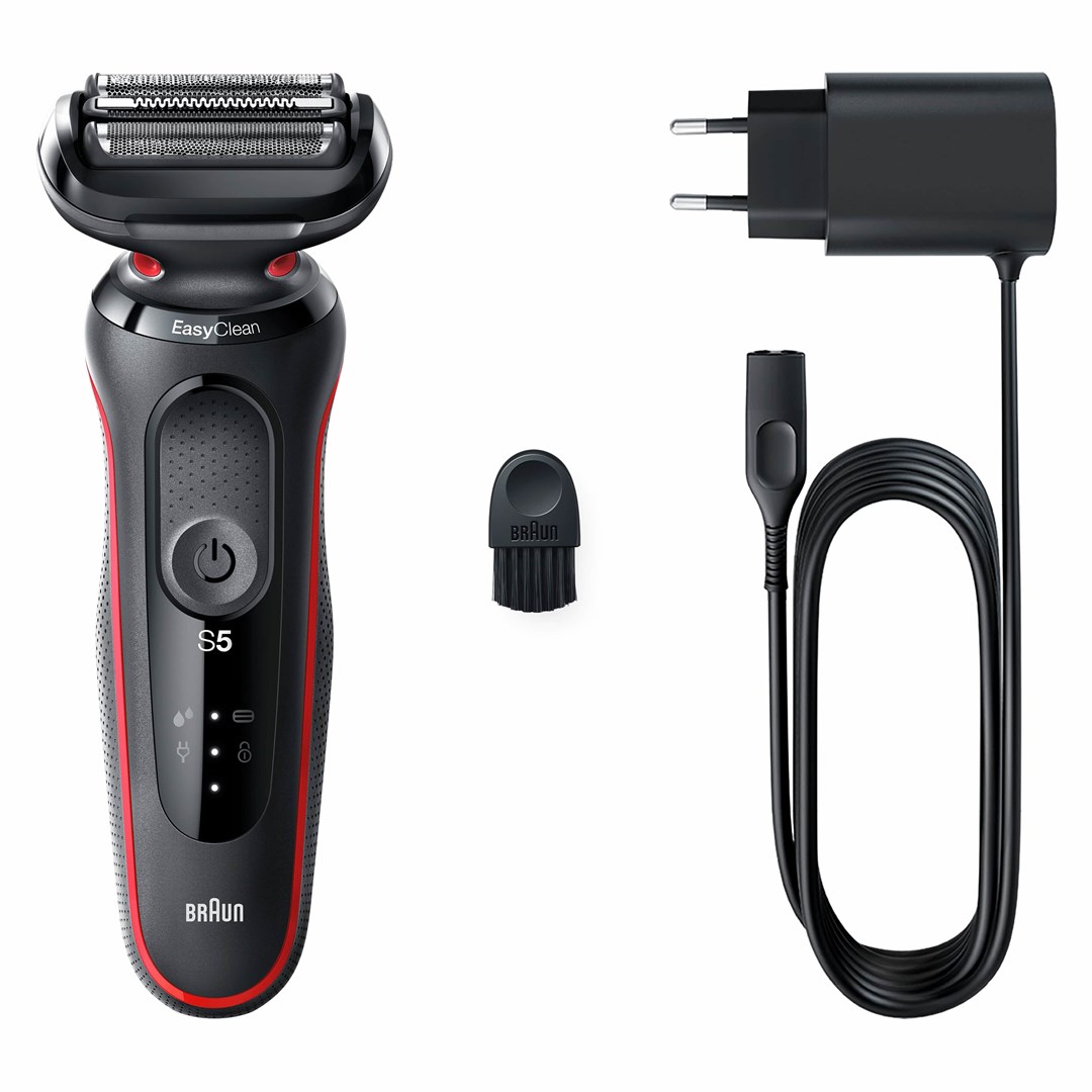 Braun Series 5 50-R1000s Foil shaver Black, Red - Afbeelding 13