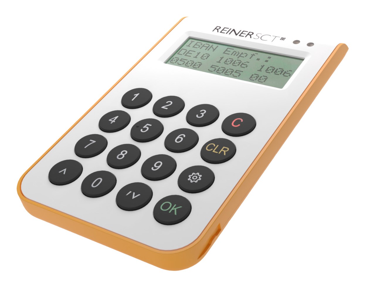 Reiner SCT cyberJack one smart card reader USB White, Yellow