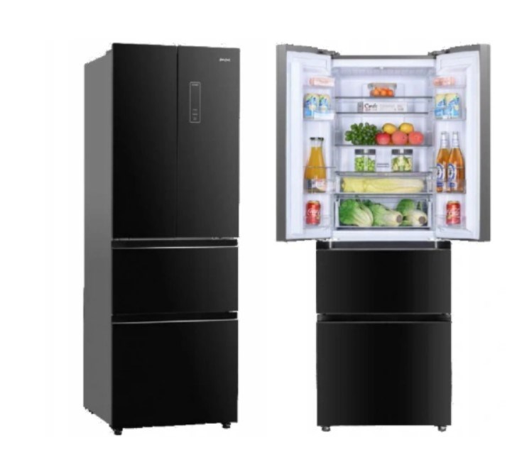 Sam Cook French Door refrigerator-freezer 351 l E Black - Afbeelding 3