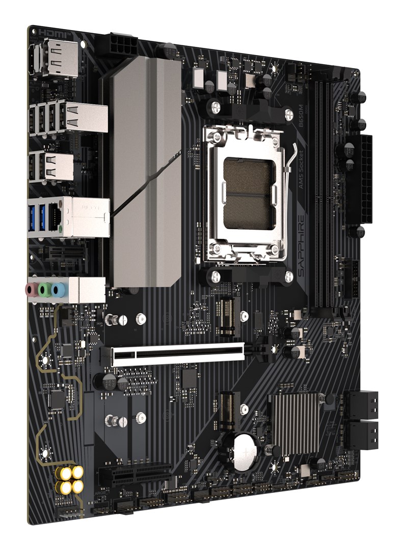 Sapphire B650M-E AMD B650 Socket AM5 micro ATX - Afbeelding 2