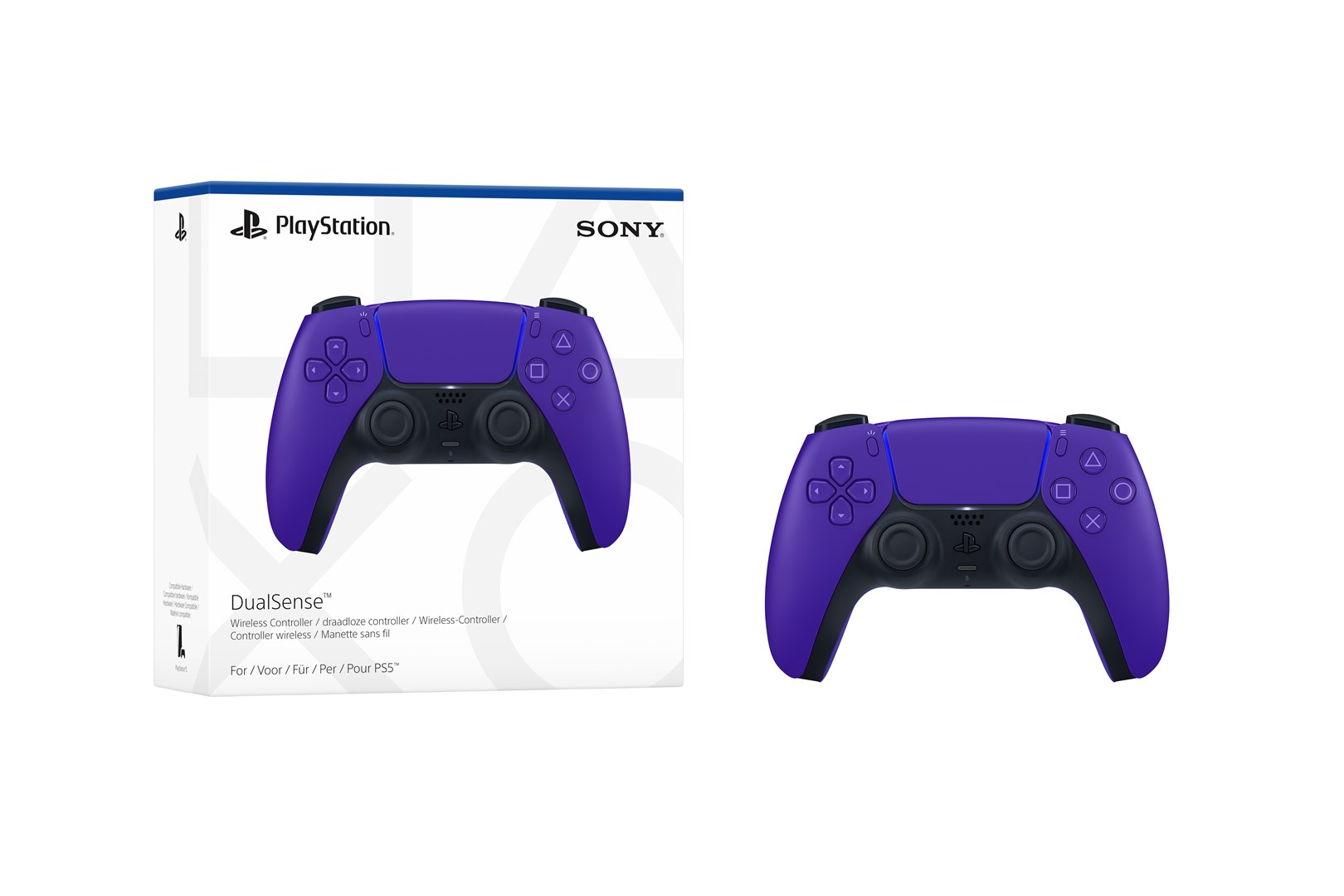 Wireless controller Sony PlayStation 5 DualSense gamepad Galactic Purple V2 - Afbeelding 6
