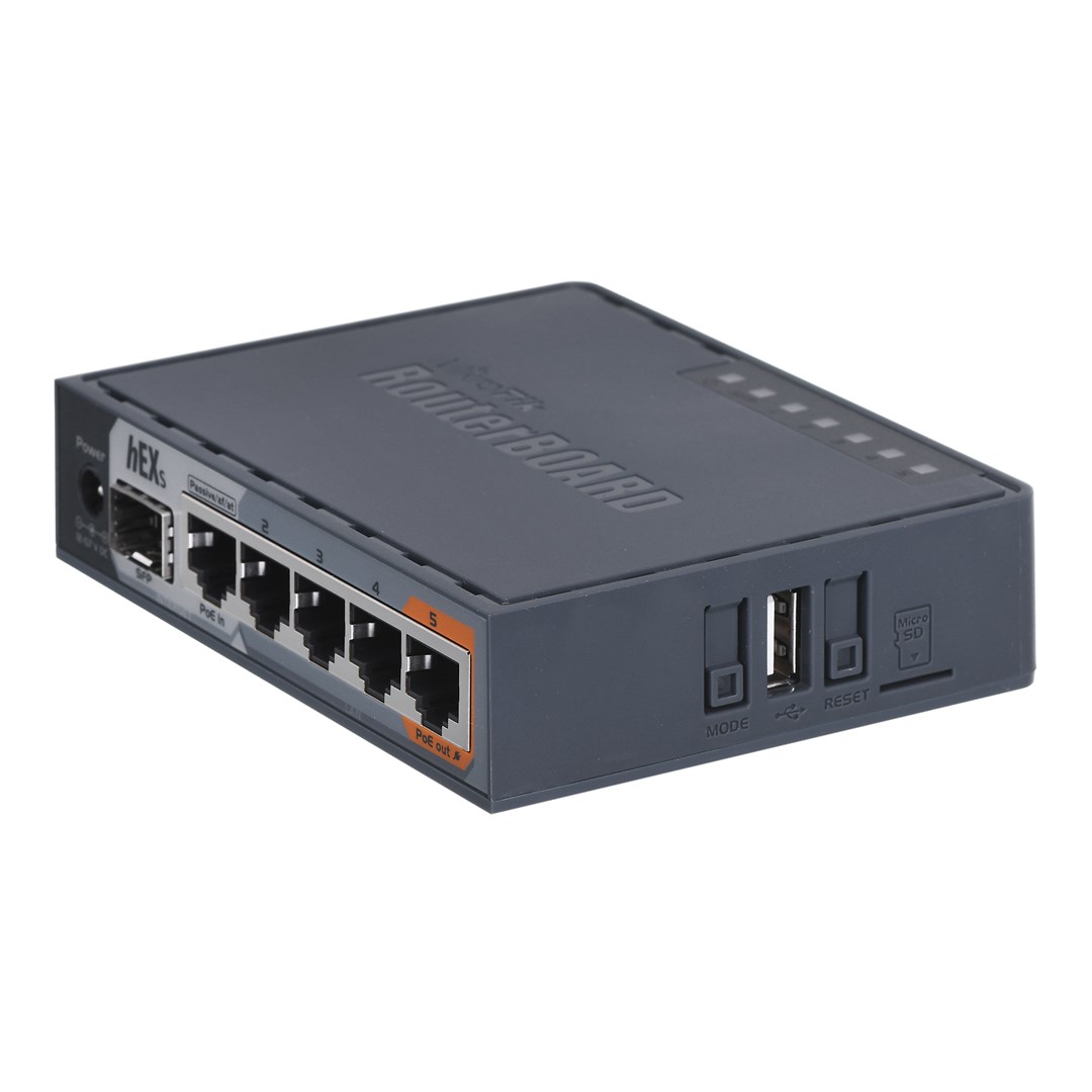 Mikrotik hEX S wired router Gigabit Ethernet Black - Afbeelding 3