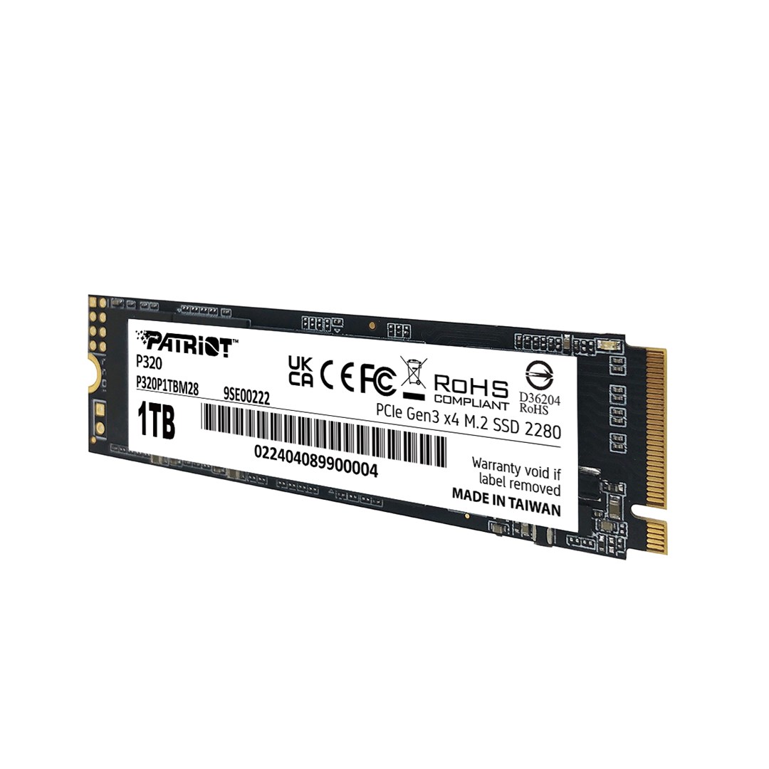SSD PATRIOT VIPER P320 M.2 PCI-Ex4 NVMe 512GB 3GB/S (P320P512GM28) - Afbeelding 2