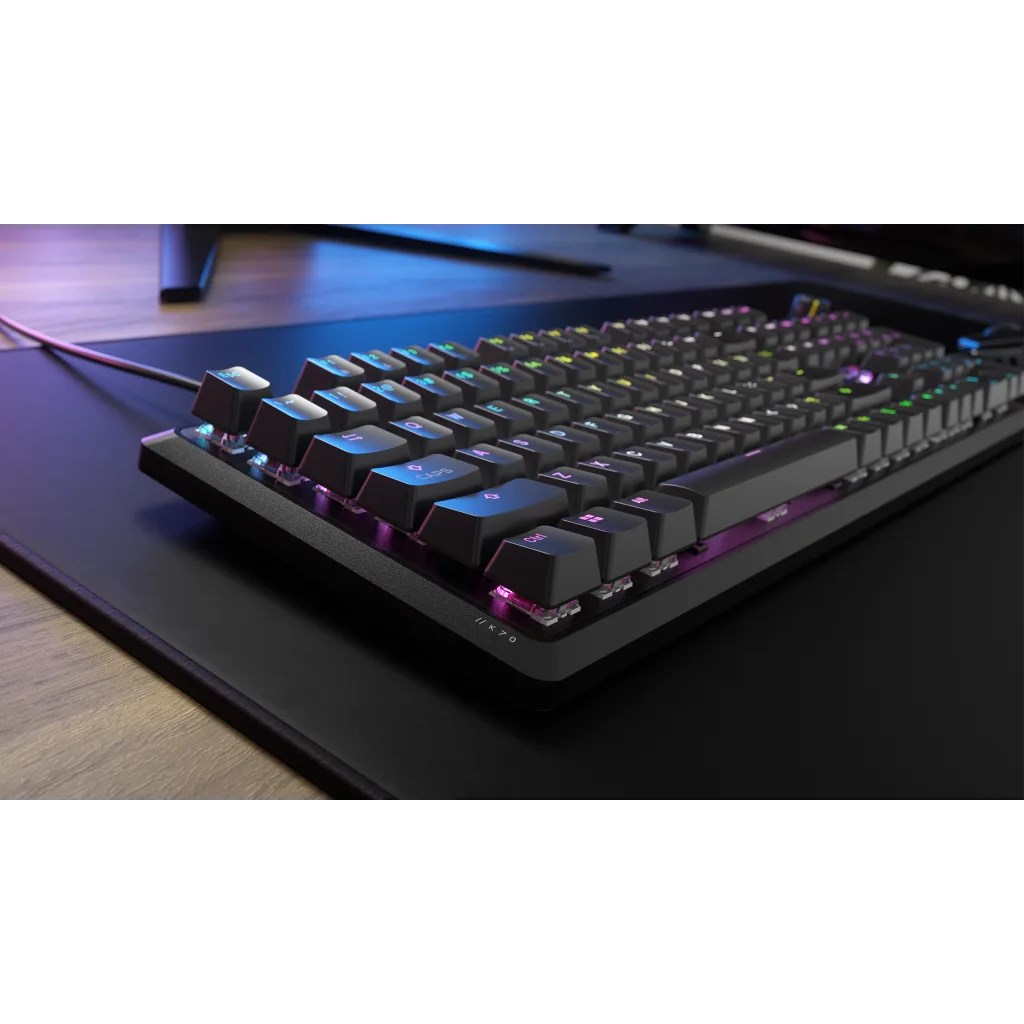 Corsair | Mechanical Gaming Keyboard | K70 CORE RGB | Gaming keyboard | Wired | N/A | Black | USB Type-A | RED - Afbeelding 6