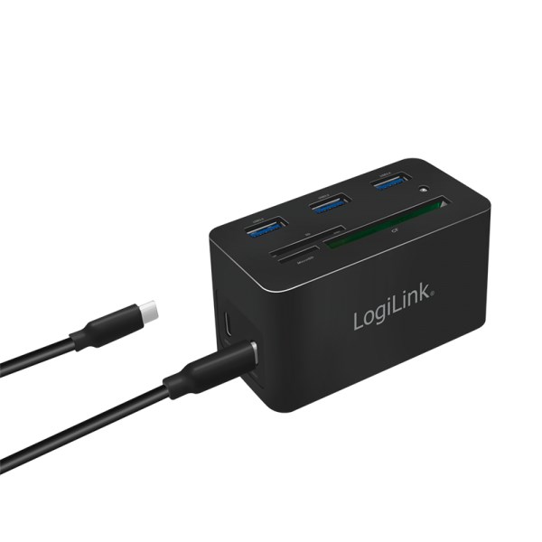LogiLink UA0370 laptop dock/port replicator Wired USB 3.2 Gen 1 (3.1 Gen 1) Type-C Black - Afbeelding 13