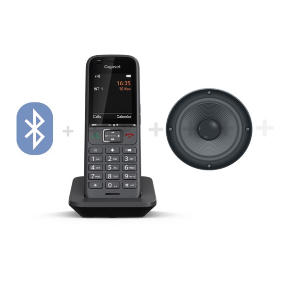 Gigaset S700H PRO DECT telephone Caller ID Anthracite - Afbeelding 5