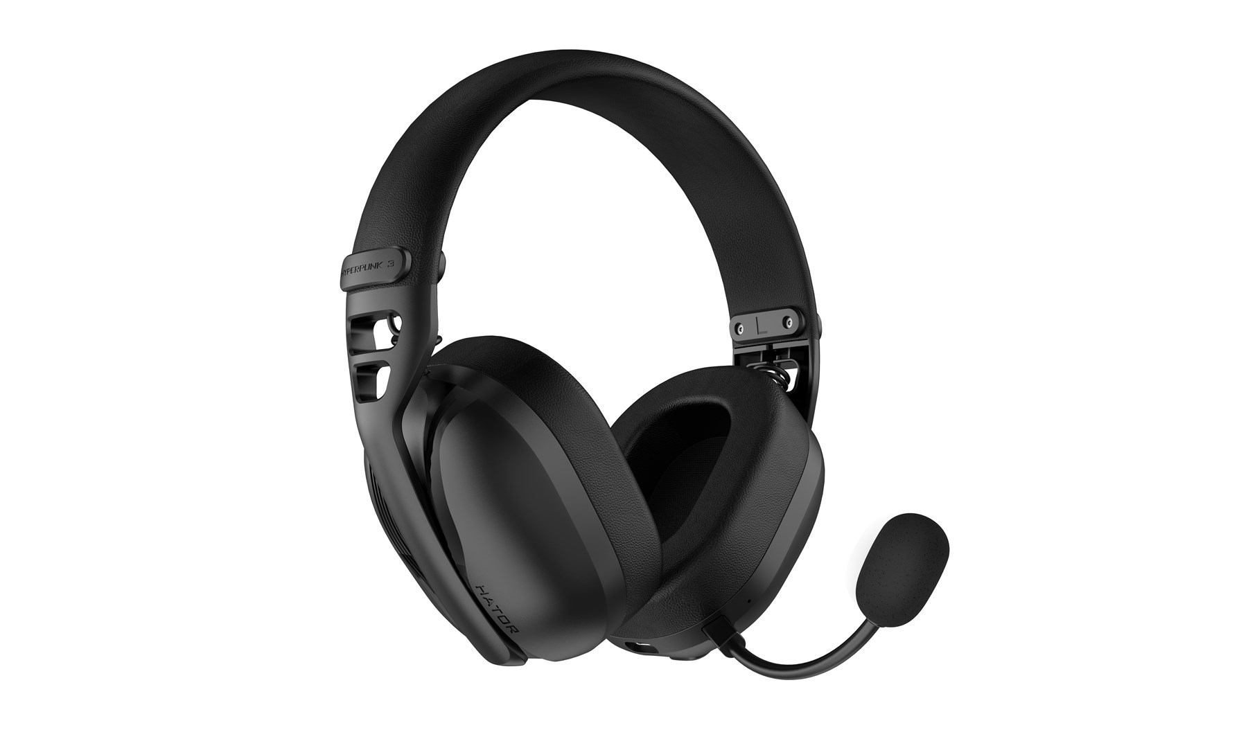 HATOR Hyperpunk 3 Wireless Headset Wired & Wireless Head-band Gaming USB Type-C / USB Type-A Bluetooth Black - Afbeelding 14