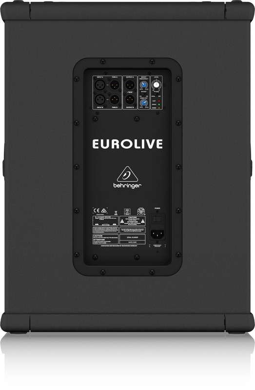 Behringer EUROLIVE B1500XP loudspeaker 2-way Black Wired - Afbeelding 5